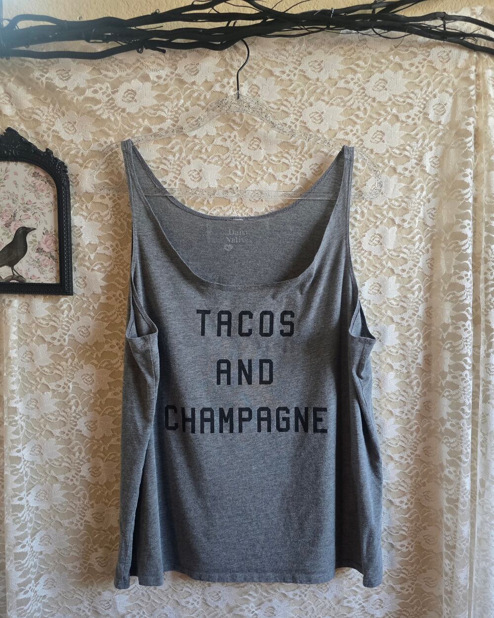 Daisy Natives - Tacos and Champagne Graphic Tank